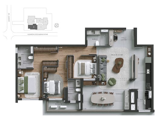 Planta Alameda Mará